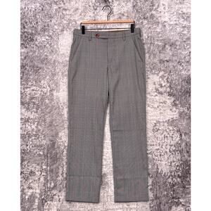 Dandy Del Mar Pants 30 x 30 Mens The Tresco Trouser Gray Plaid